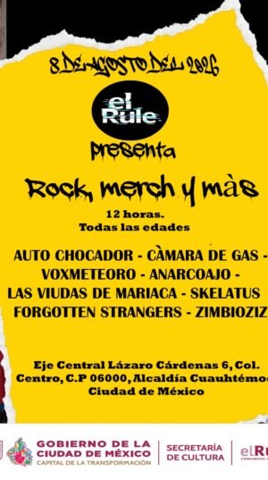 El rule ruido merch y mas flyer El rule, Ruido, merch y mas
